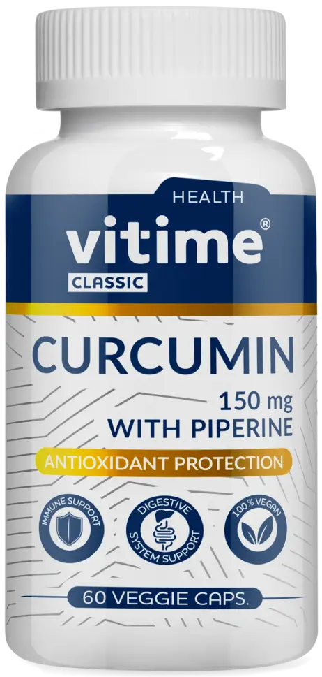 VITime® Classic Curcumin with piperine