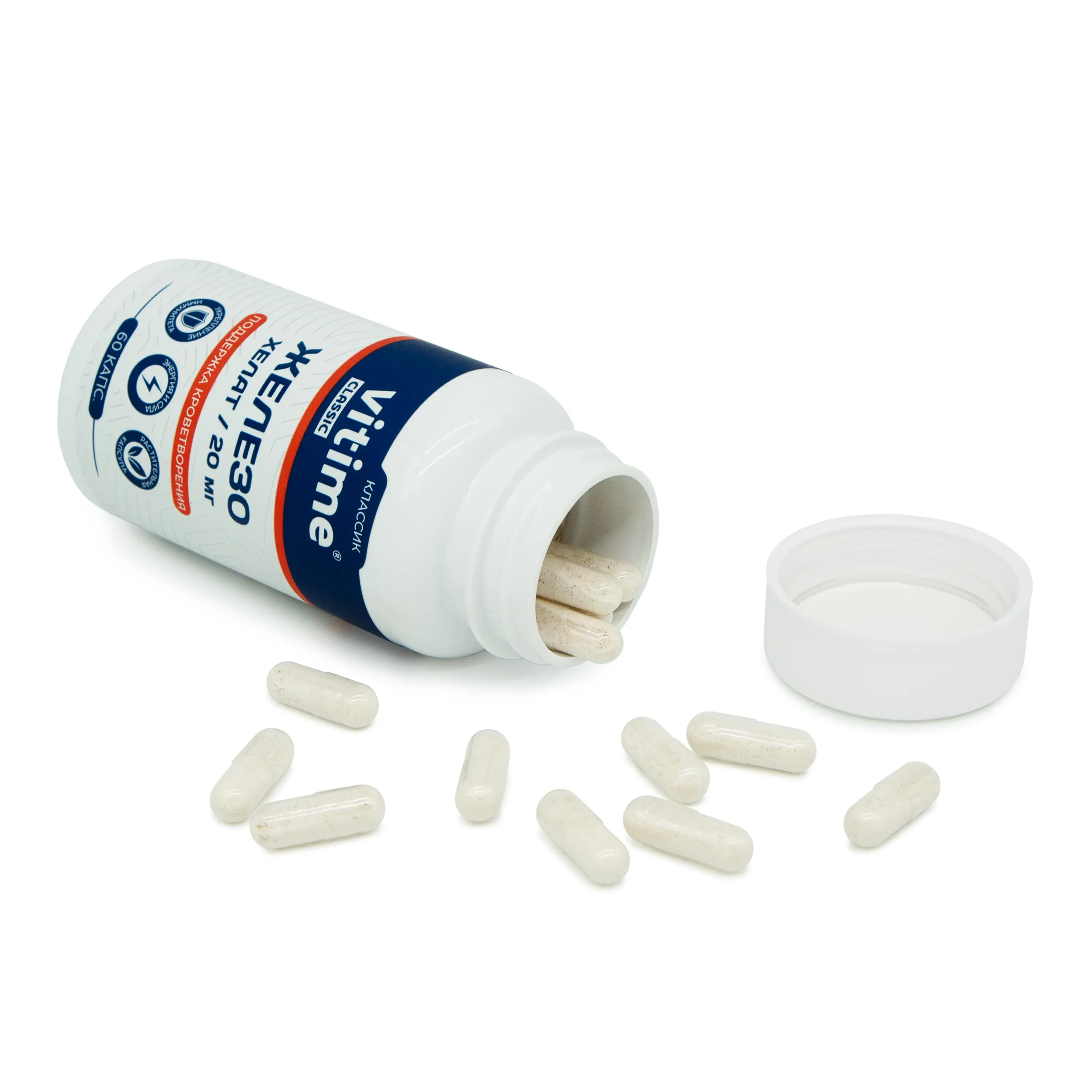 VITime® Classic Железо Хелат, дополнительное изображение VITime® Classic Железо Хелат, дополнительное изображение