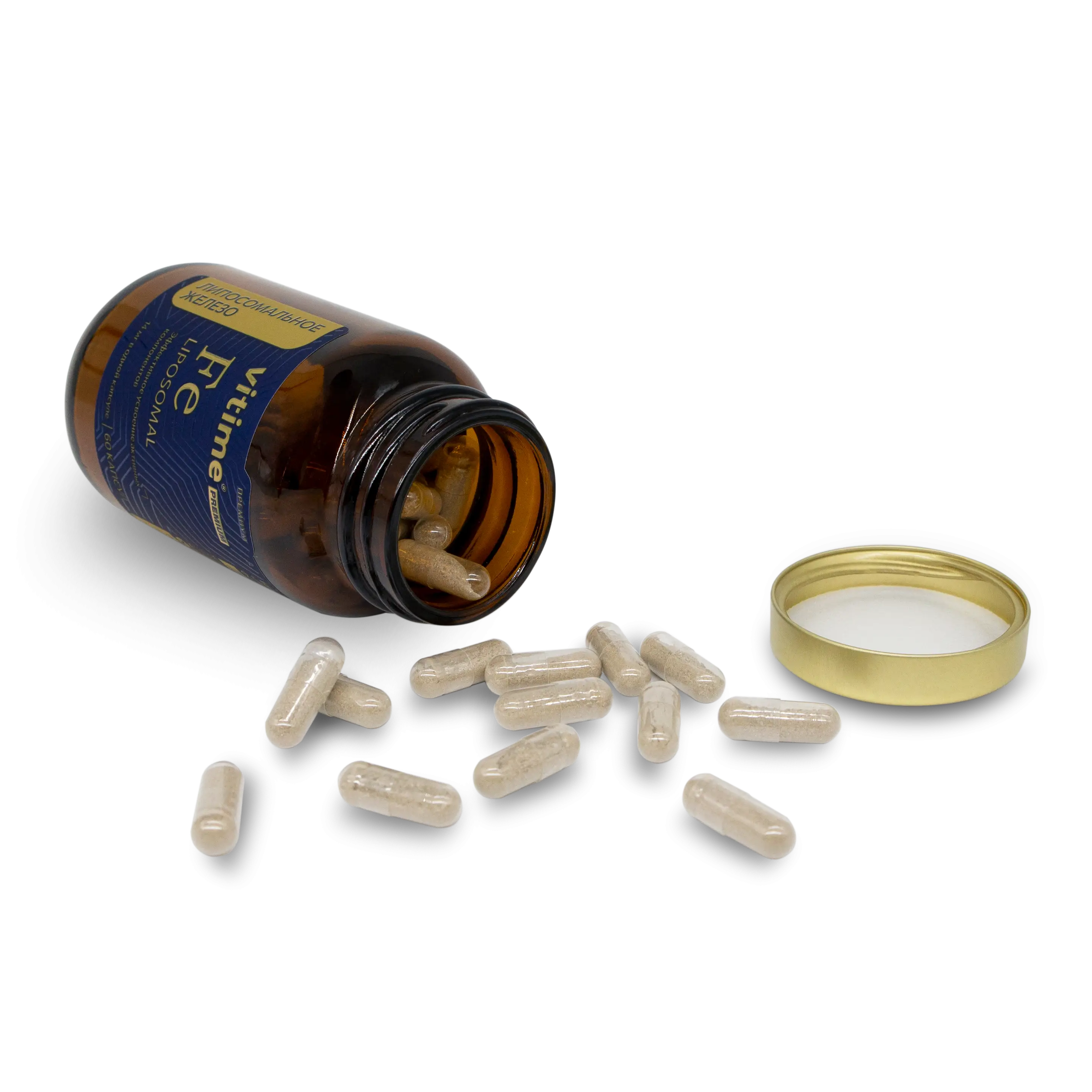 VITime® Premium Липосомальное железо, дополнительное изображение VITime® Premium Липосомальное железо, дополнительное изображение