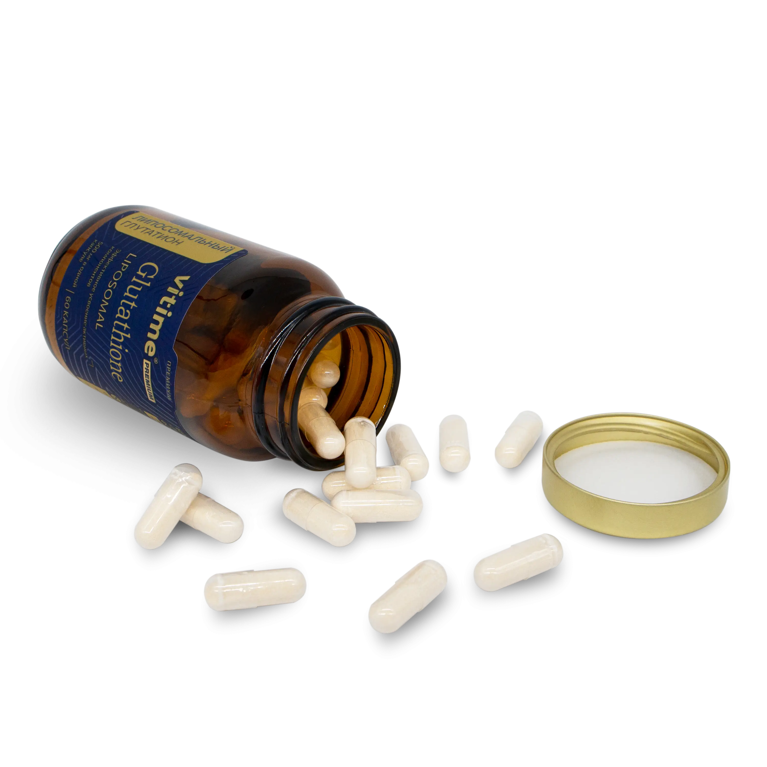 VITime® Premium Липосомальный глутатион, дополнительное изображение VITime® Premium Липосомальный глутатион, дополнительное изображение