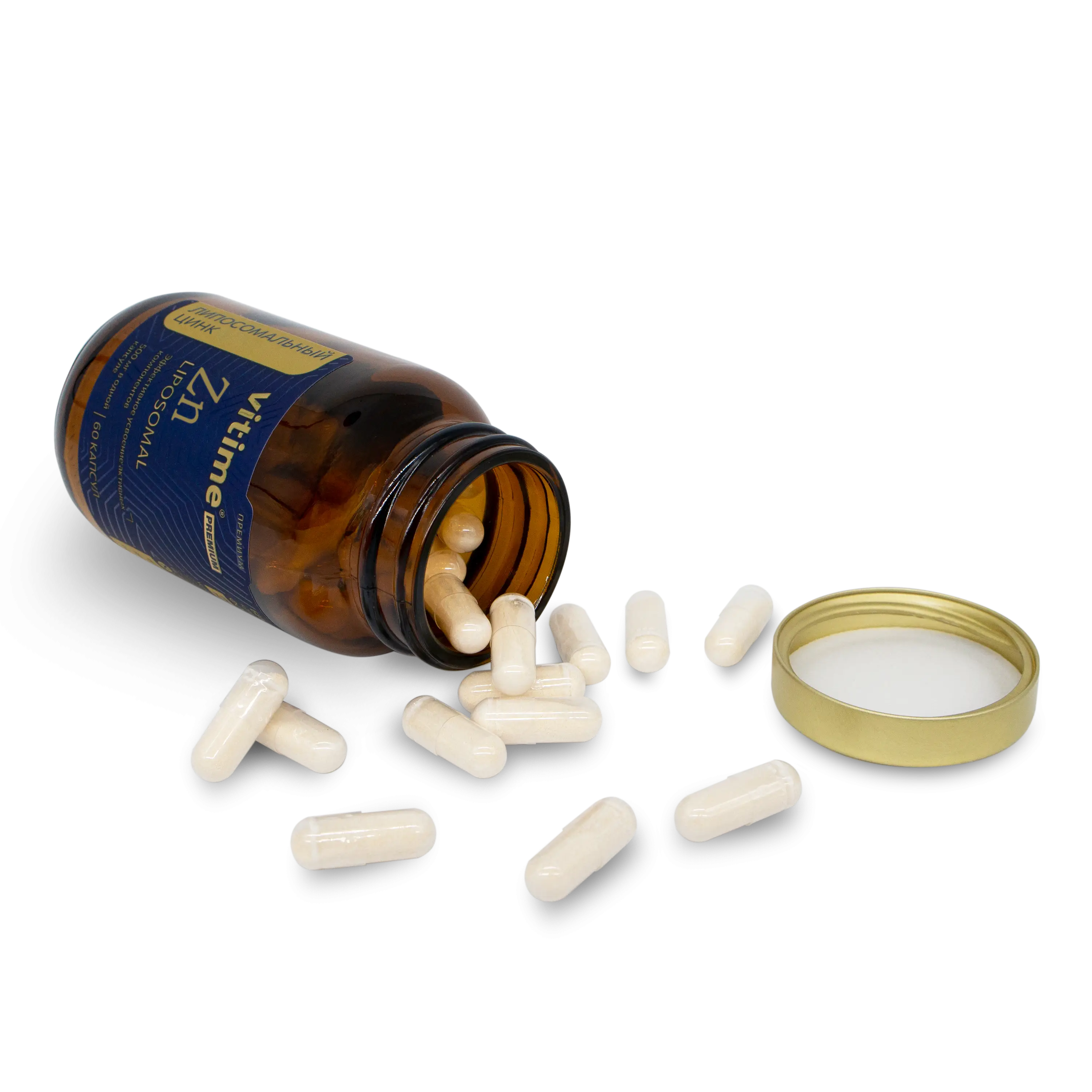 VITime® Premium Липосомальный цинк, дополнительное изображение VITime® Premium Липосомальный цинк, дополнительное изображение